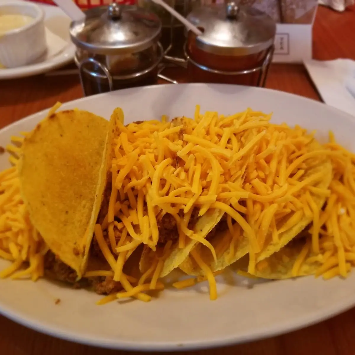 Ground Beef and Cheese Tacos
