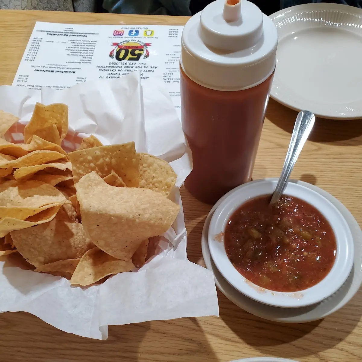 Home-Made Chips and Salsa