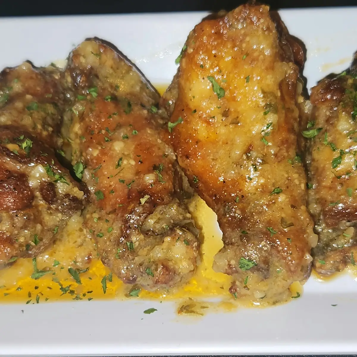 Garlic Parm Wings
