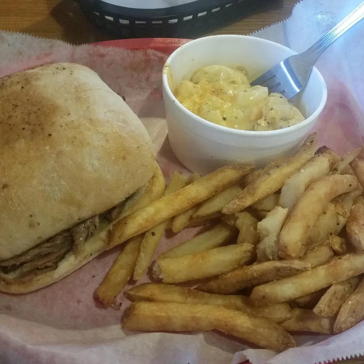 Brisket Mac & Cheese French Fries