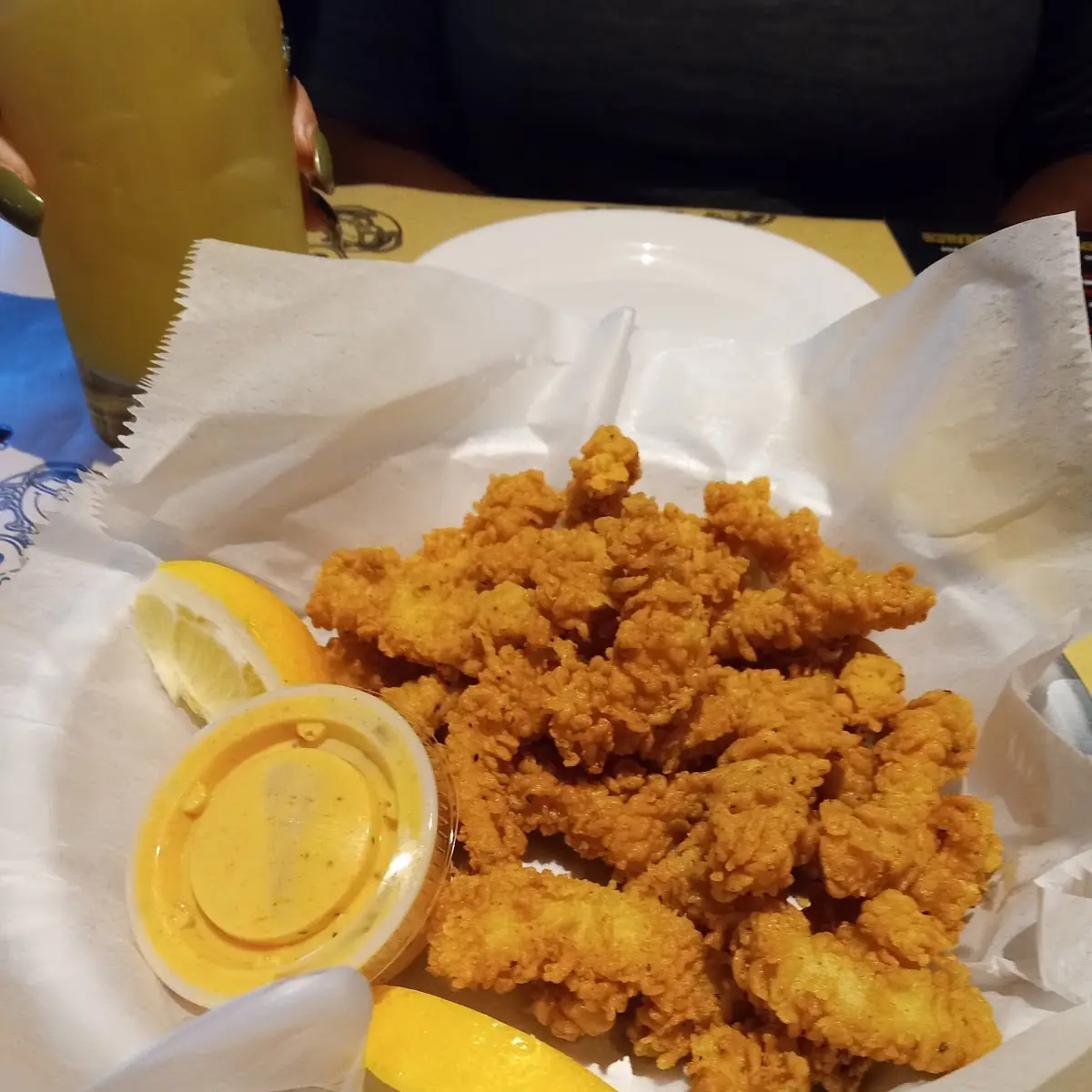 Fried Oyster Basket 12