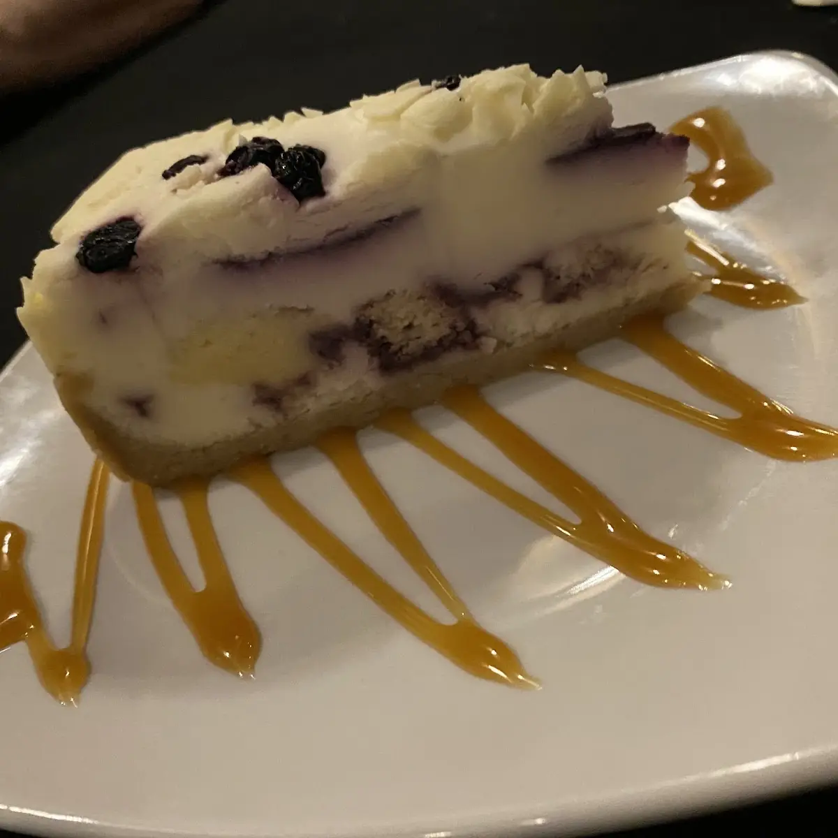 Blueberry Cobbler Cheesecake