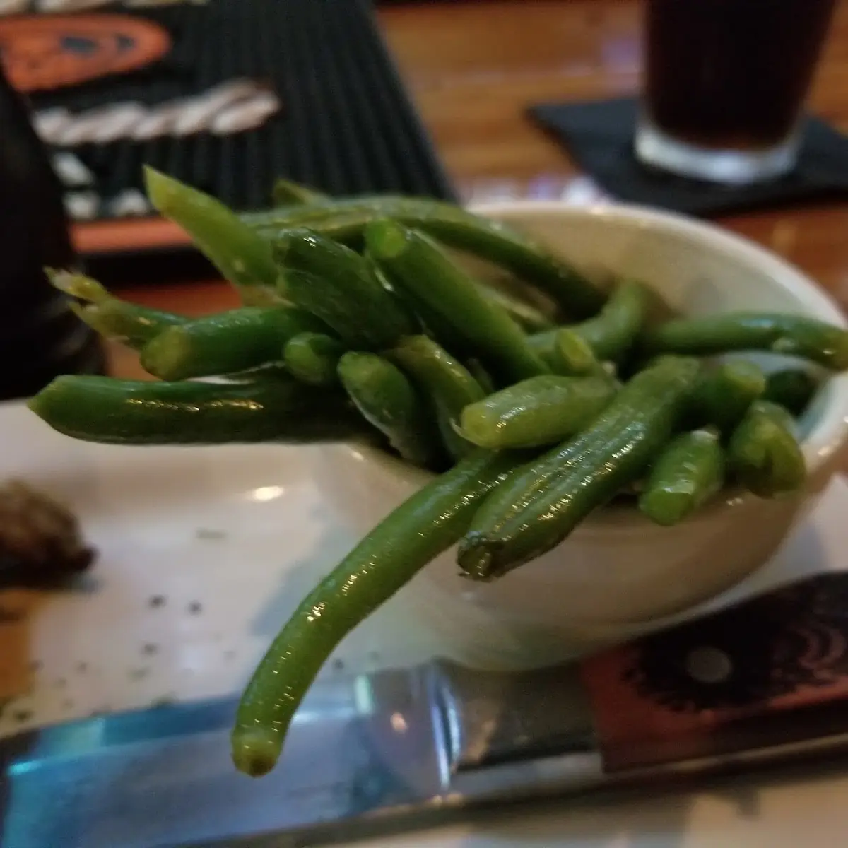 White Wine & Garlic Sautéed Green Beans