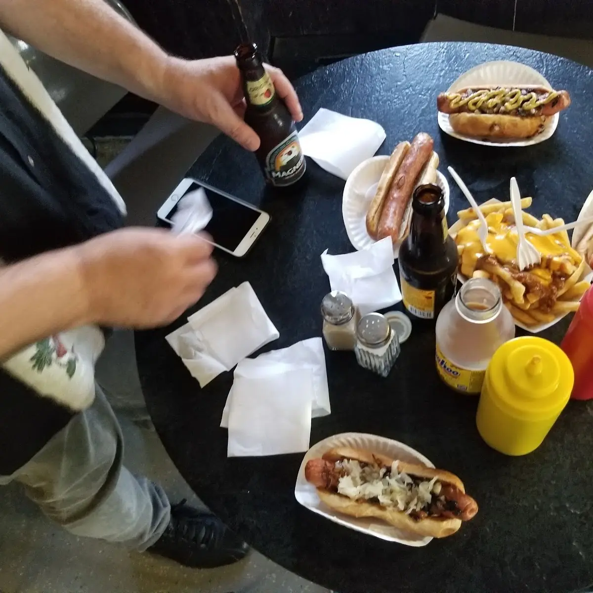 Hot Dog with Chili Dog