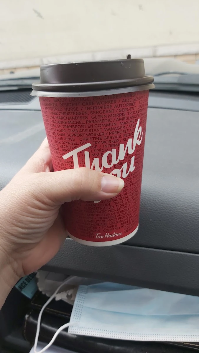 My Coffee, Tim Hortons