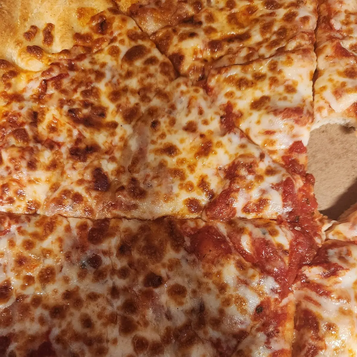 Half Pepperoni Half Cheese Pizza