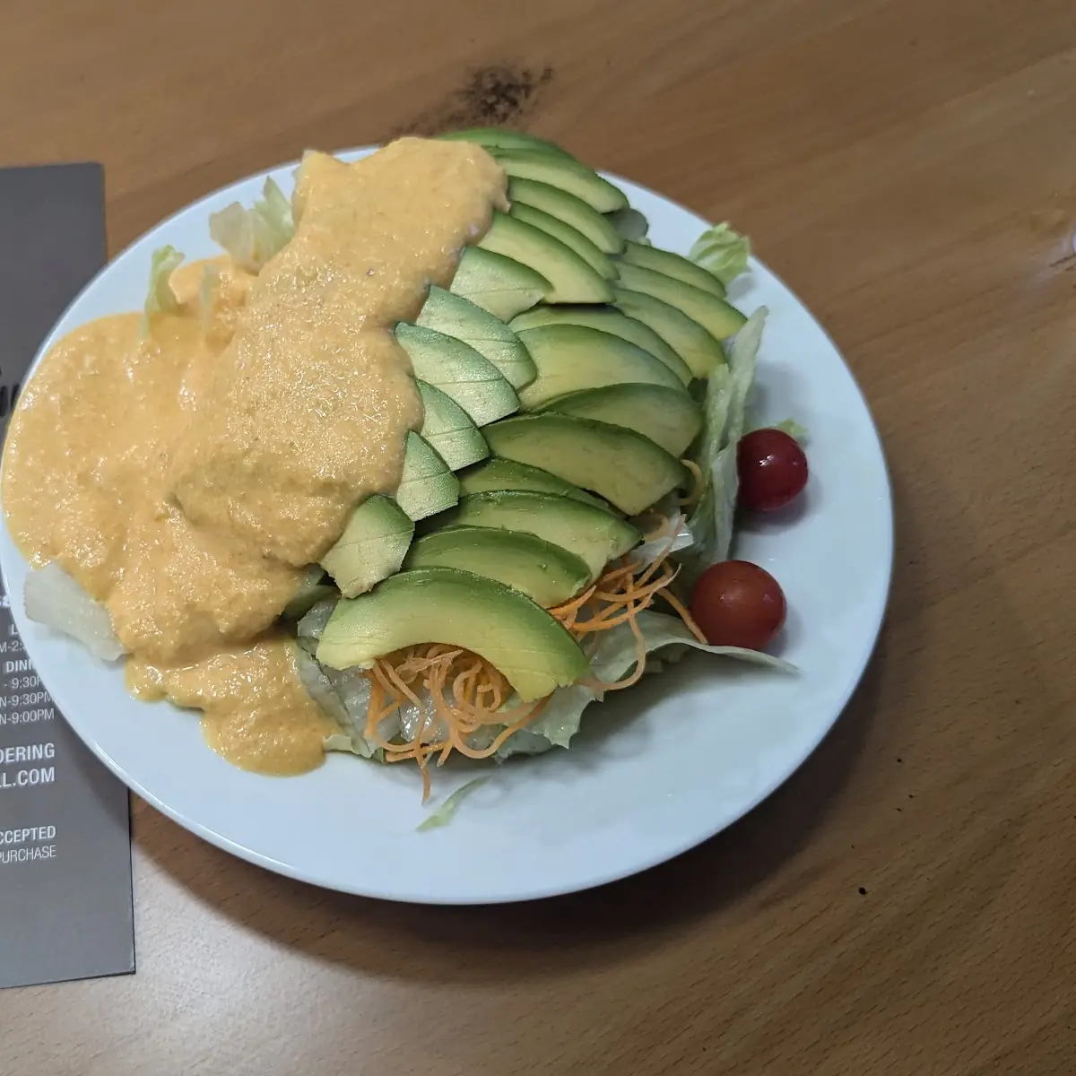 Salad with Ginger Dressing