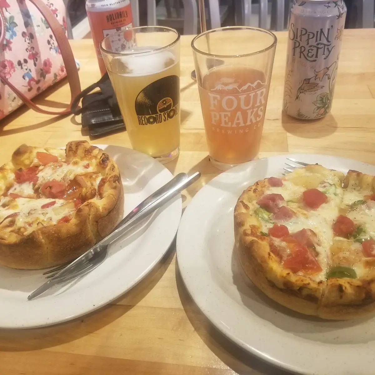 Backyard BBQ Chicken & Hawaiian Aloha Small Pizzas