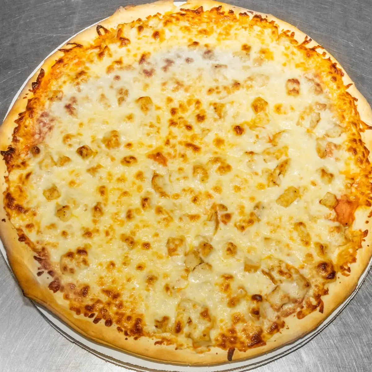 Buffalo Chicken Deep Dish Pizza
