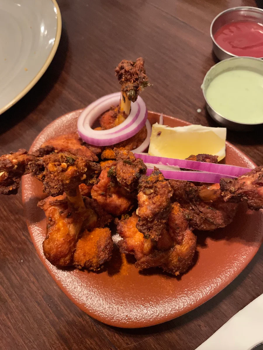 Chicken Lollipop, Chilli India Preston
