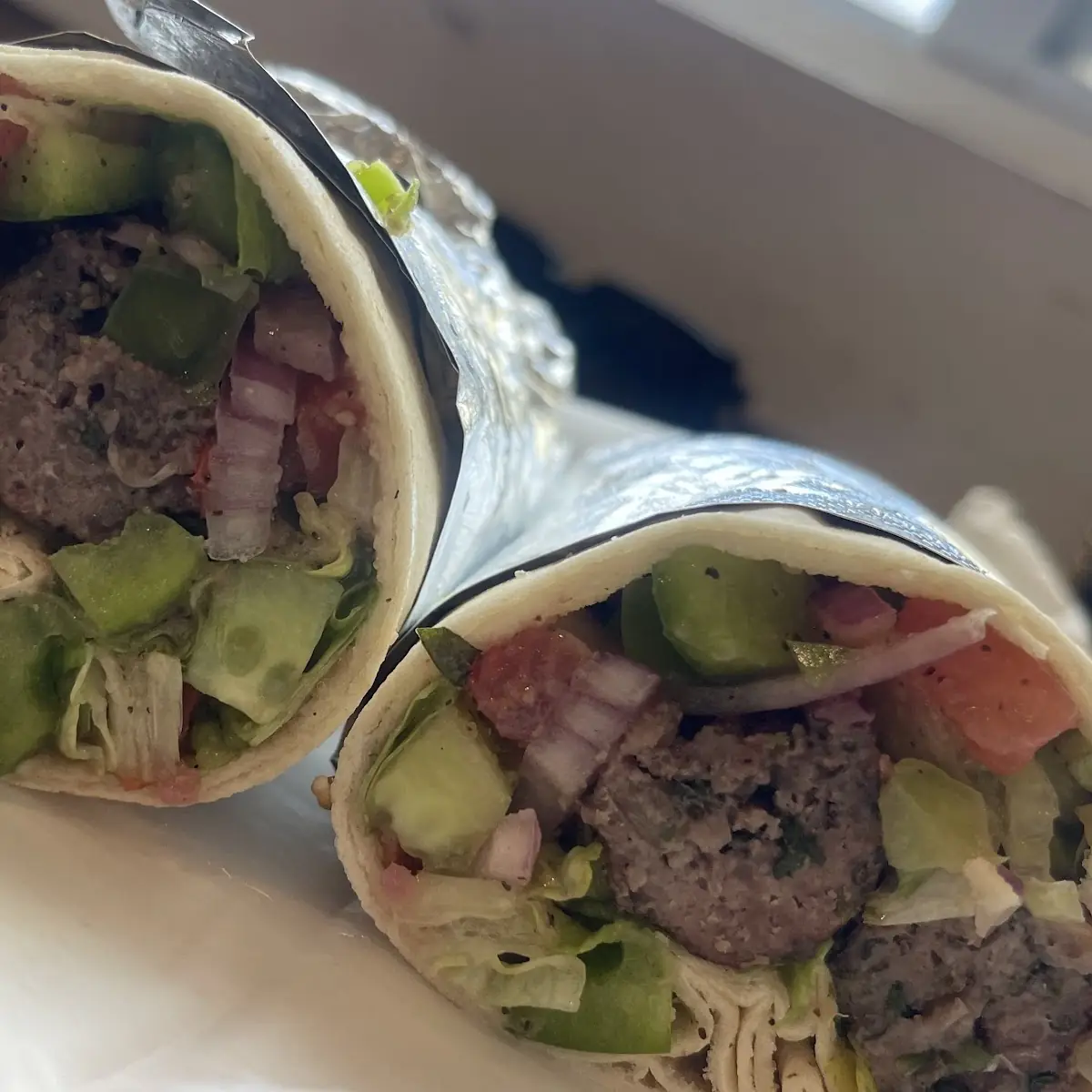 Kofta Kebab Wrap