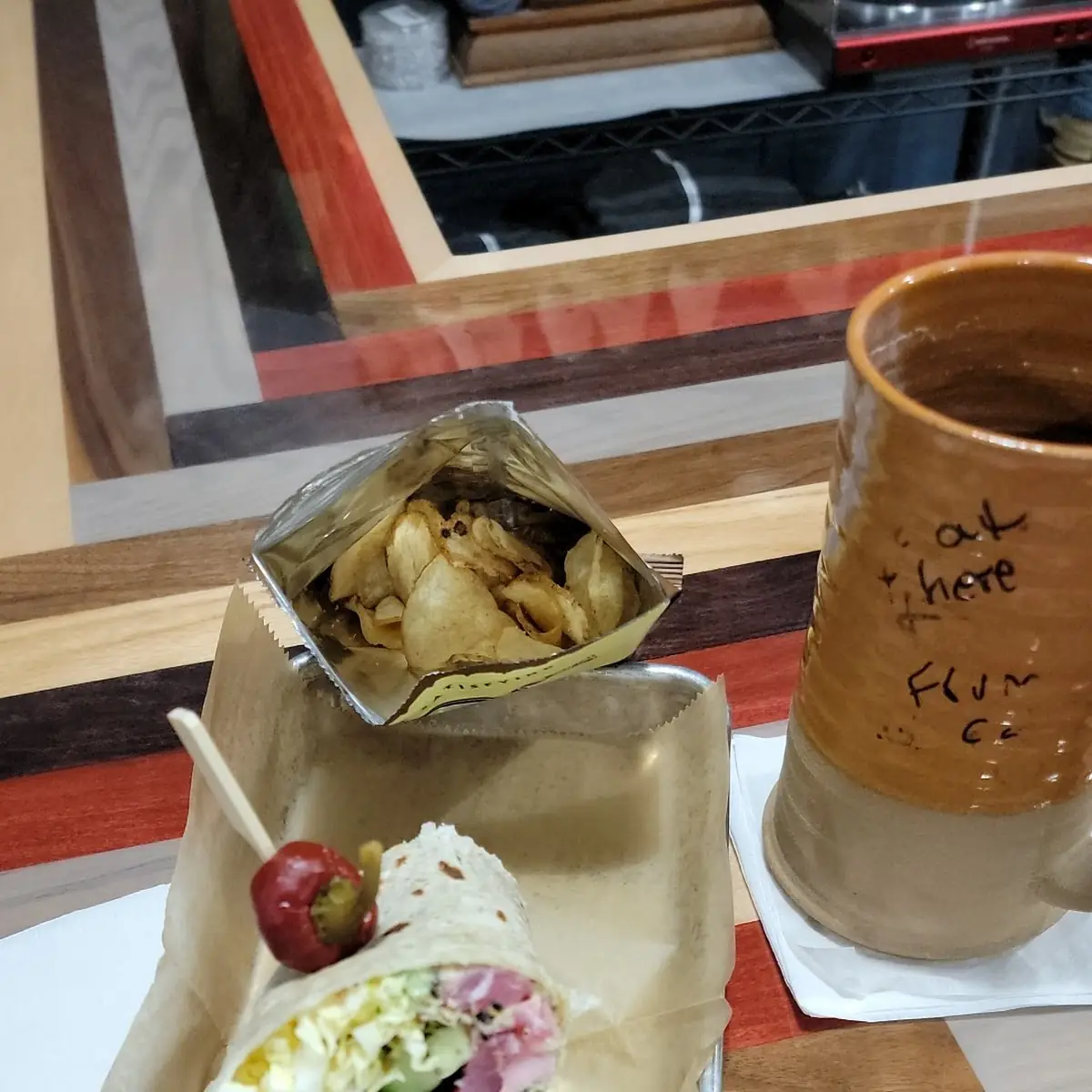 Seemed Ahi Tuna Wrap