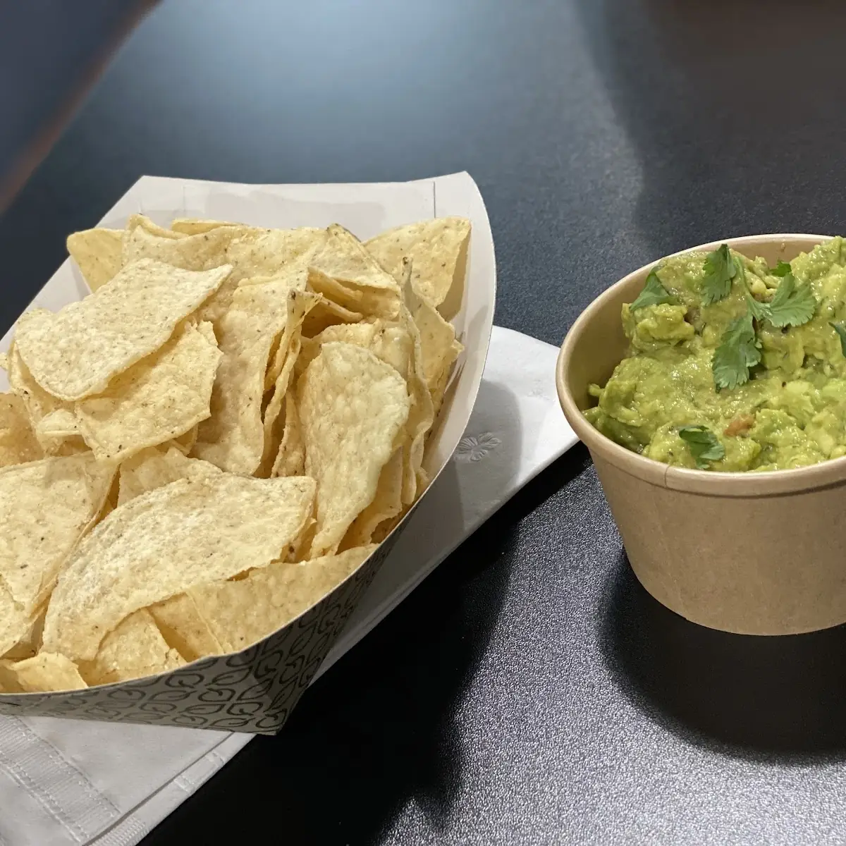 Tortilla Chips and Cheese