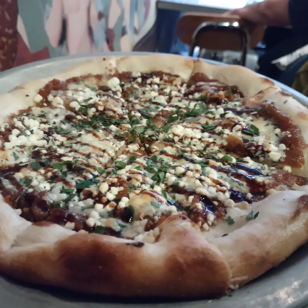 Blue Cheese Pizza