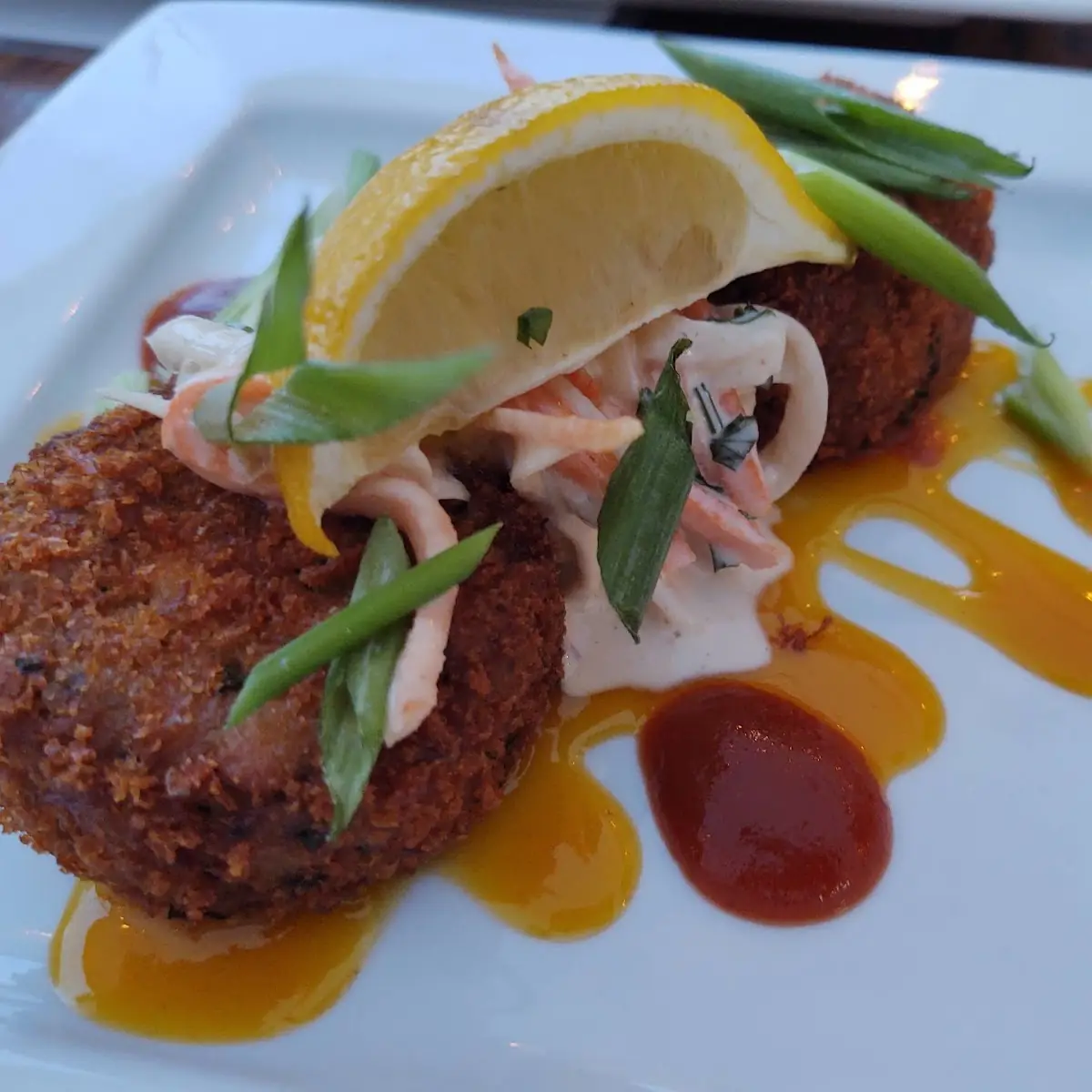 Salmon and Crab Cakes