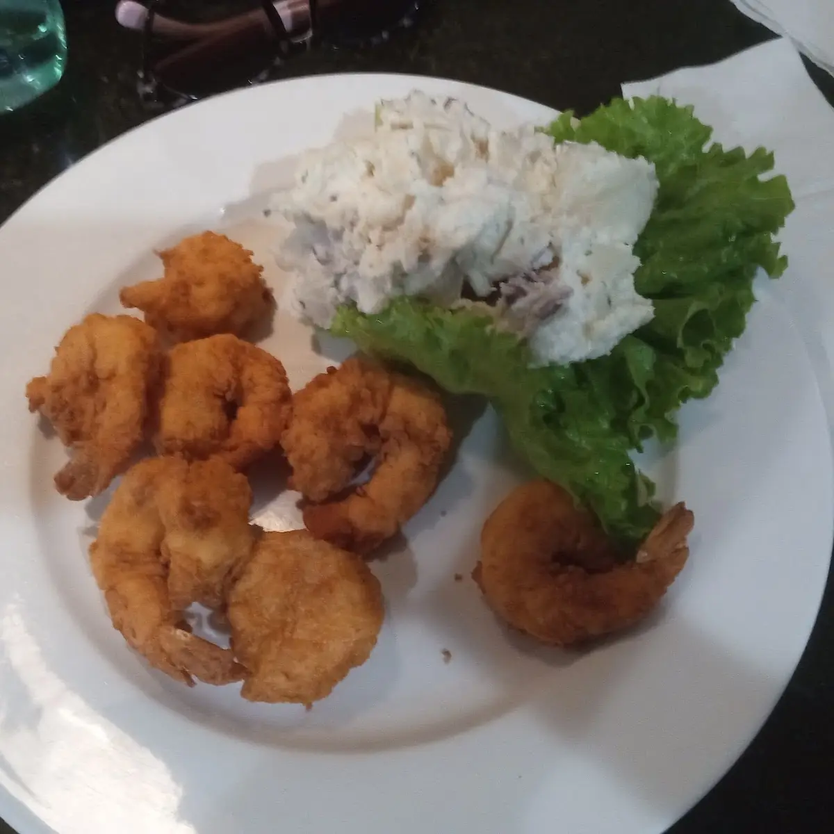 Fried Shrimp Plate