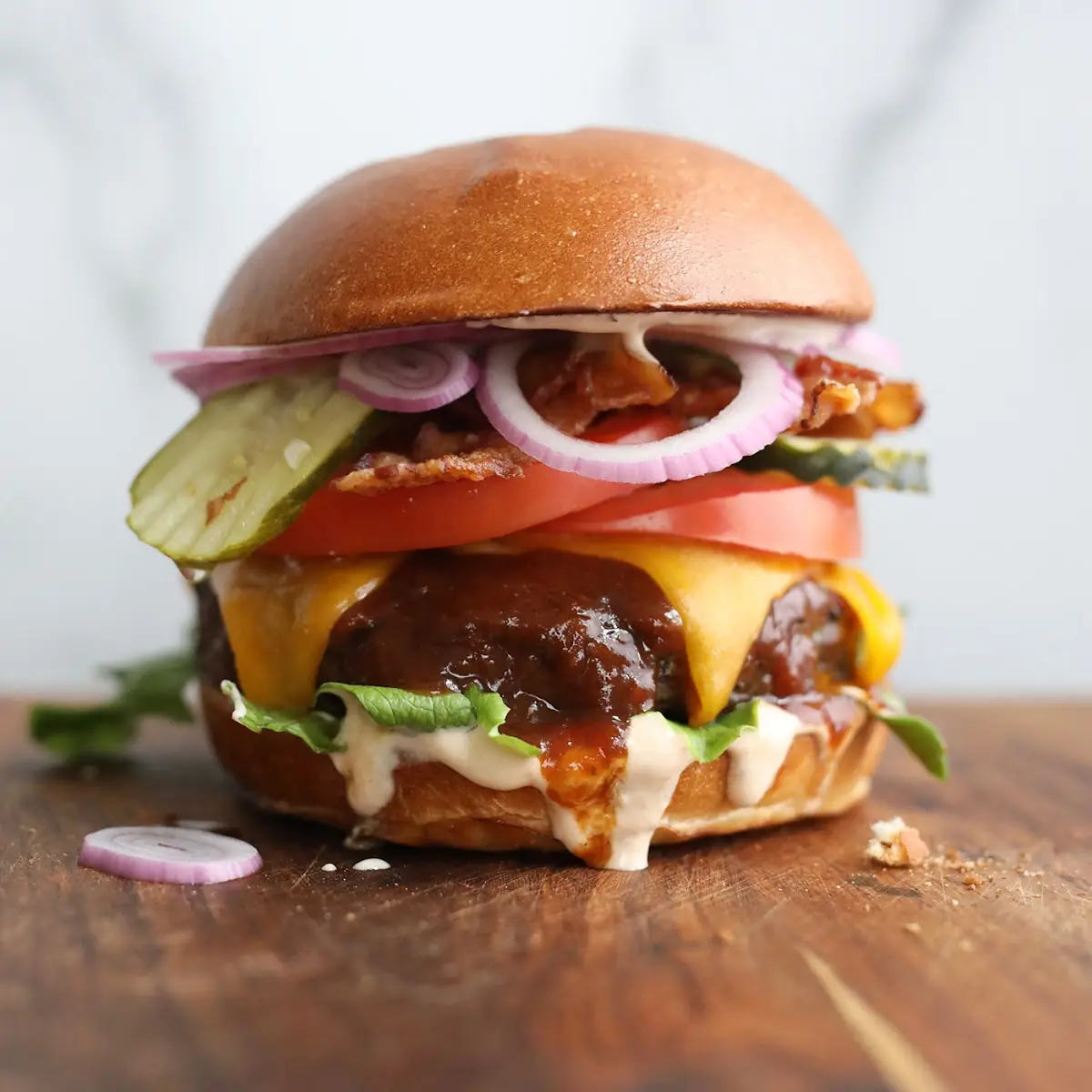 BBQ Ranch Bacon Burger
