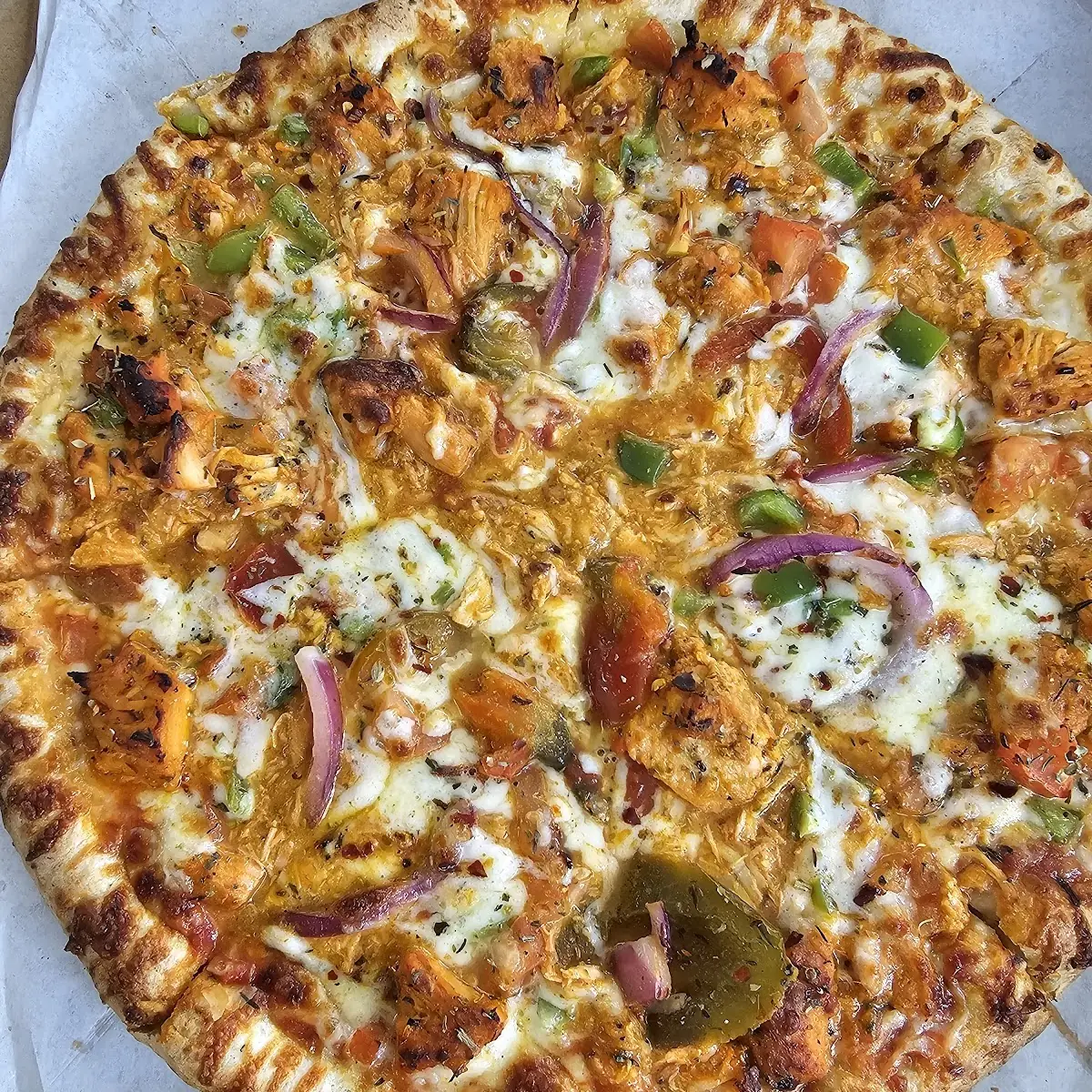 Chicken Tikka Pizza