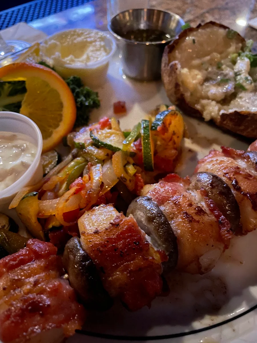 Bacon Wrapped Scallops