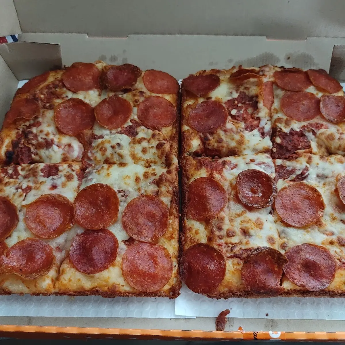 Deep Dish Pepperoni Pizza