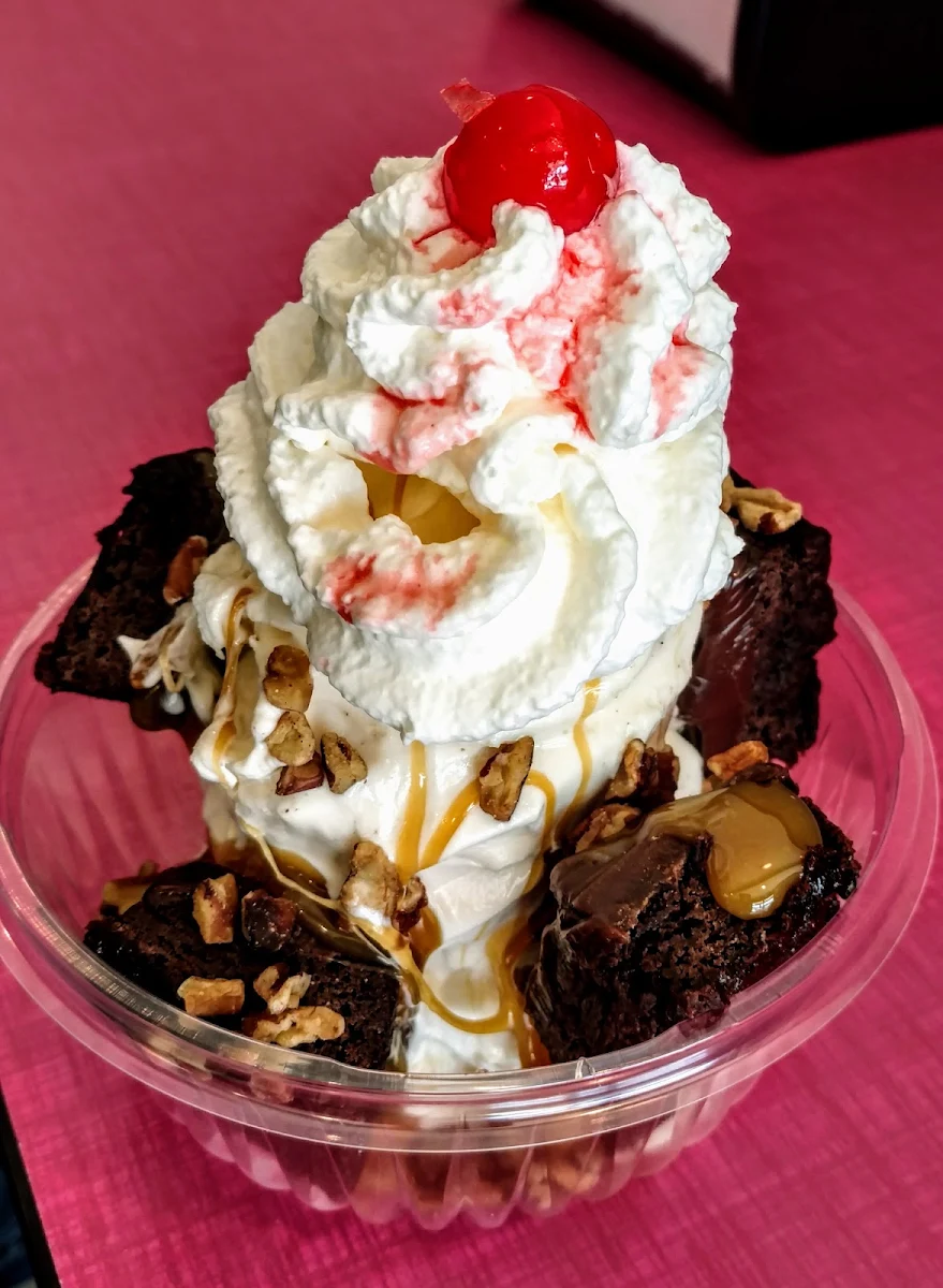 Magic Brownie Sundae