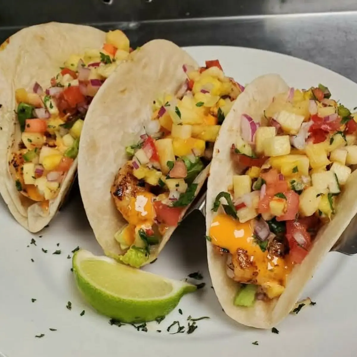 Blackened Shrimp Tacos
