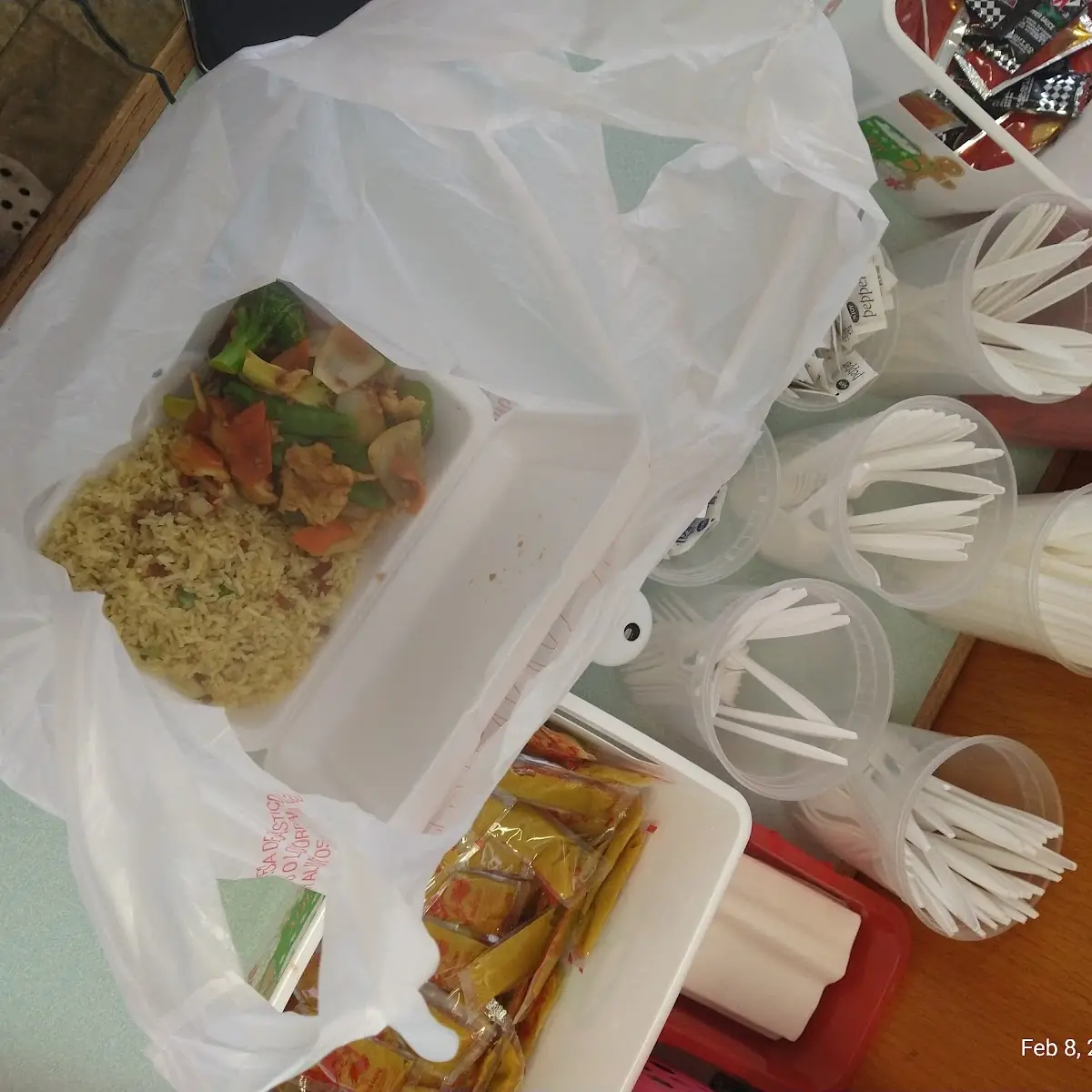 Garlic Chicken Lunch Special