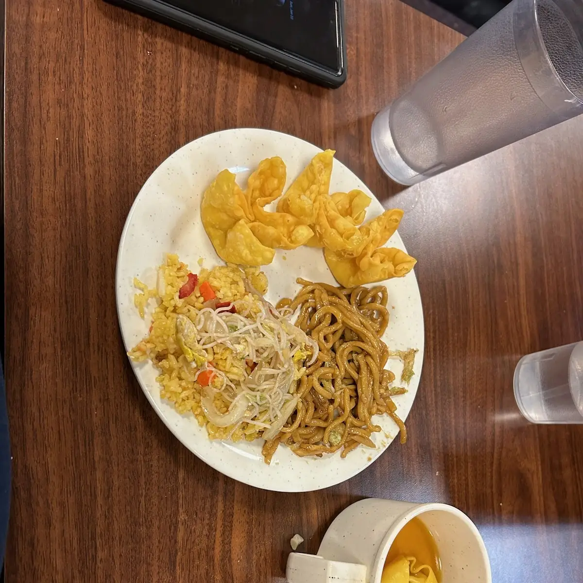 Crab Rangoon Chow Mein Fried Rice