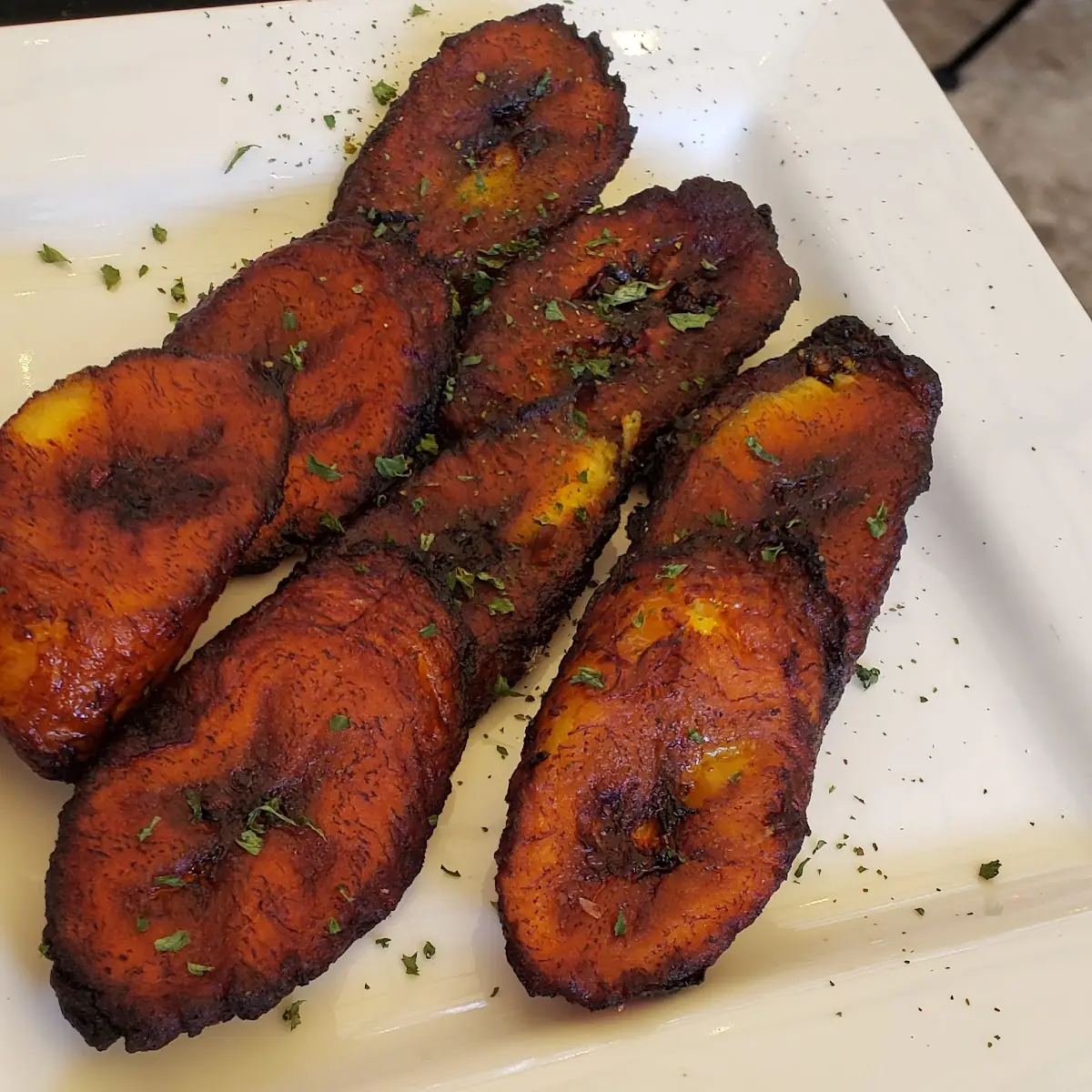 Half Sweet Ripe Plantains Tray