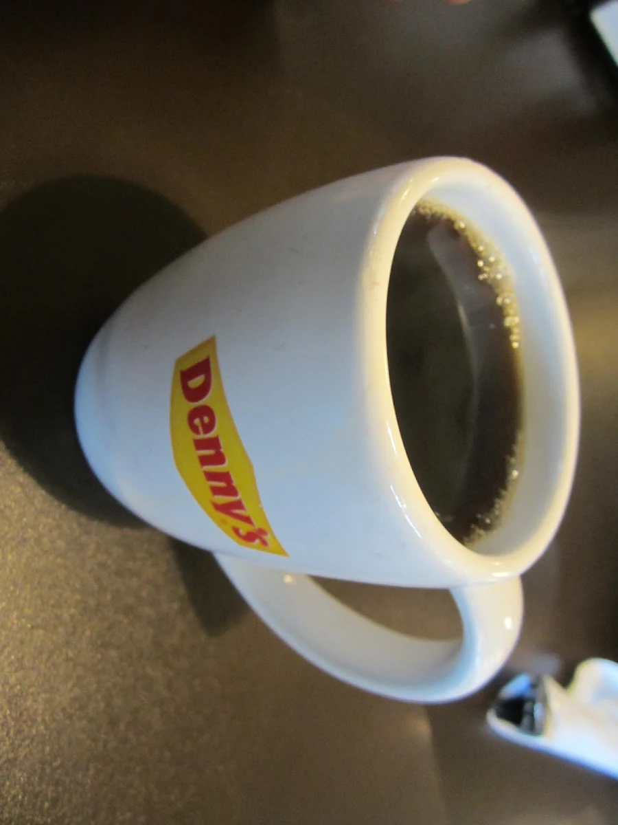Coffee or Tea, Denny's Restaurant Crossroads