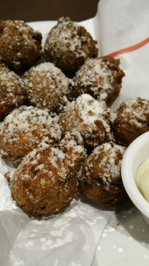Double Chocolate Pancake Puppies, Denny's Restaurant Crossroads