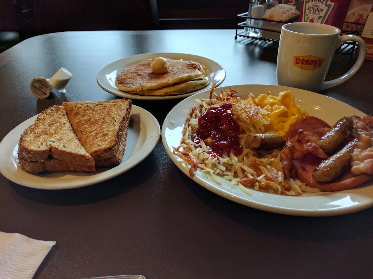 The American Grand Slam Breakfast, Denny's Restaurant Crossroads