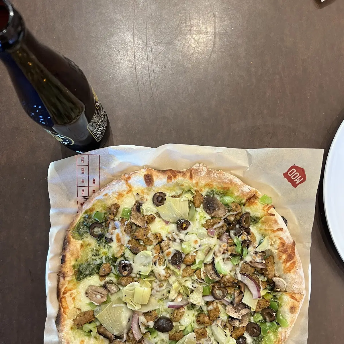 Chicken Pesto Pizza