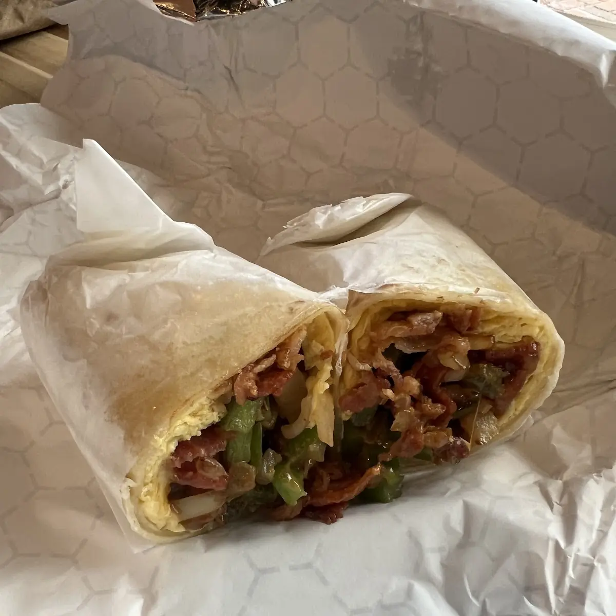 Breakfast Burrito w Meat