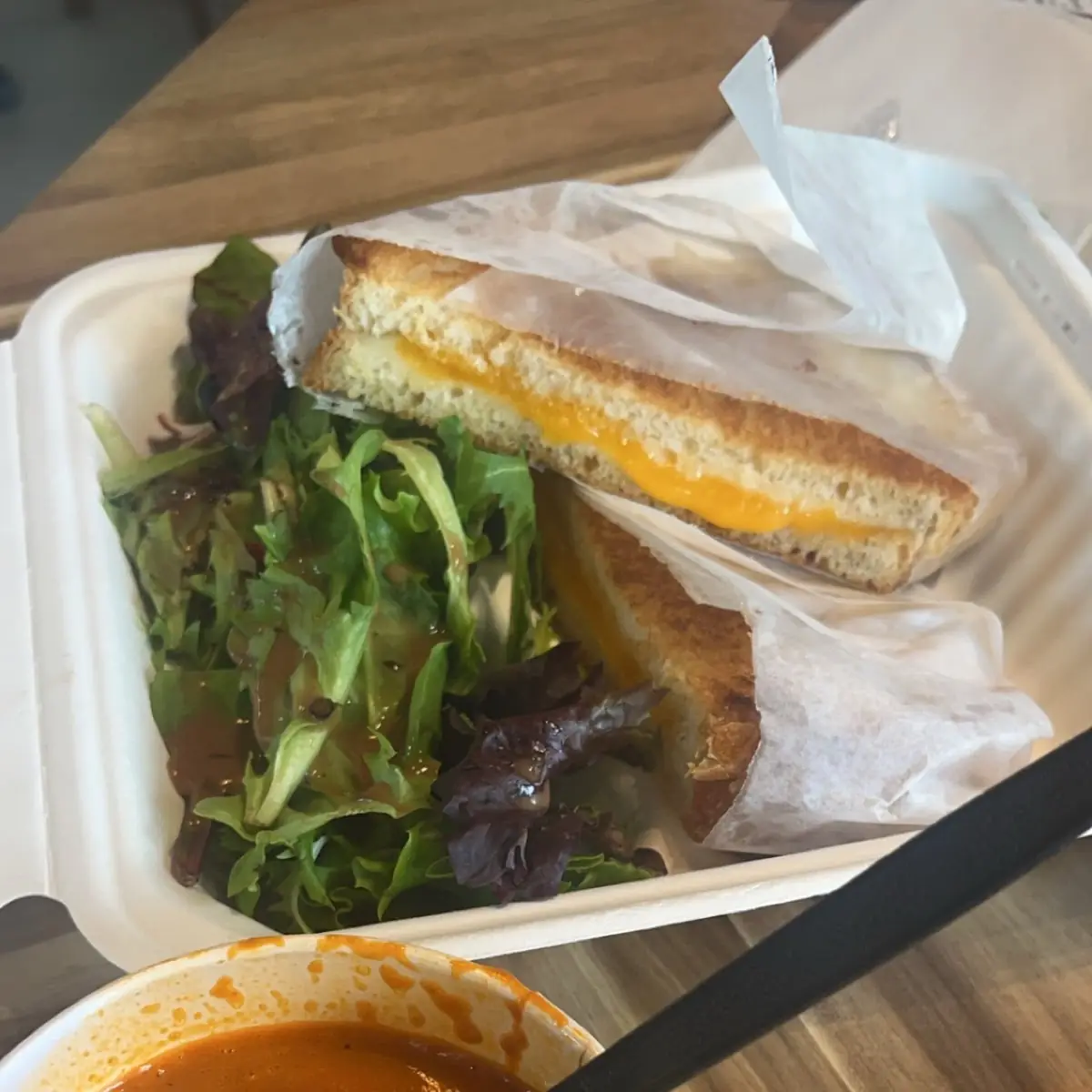 Grilled Cheese and Tomato Soup