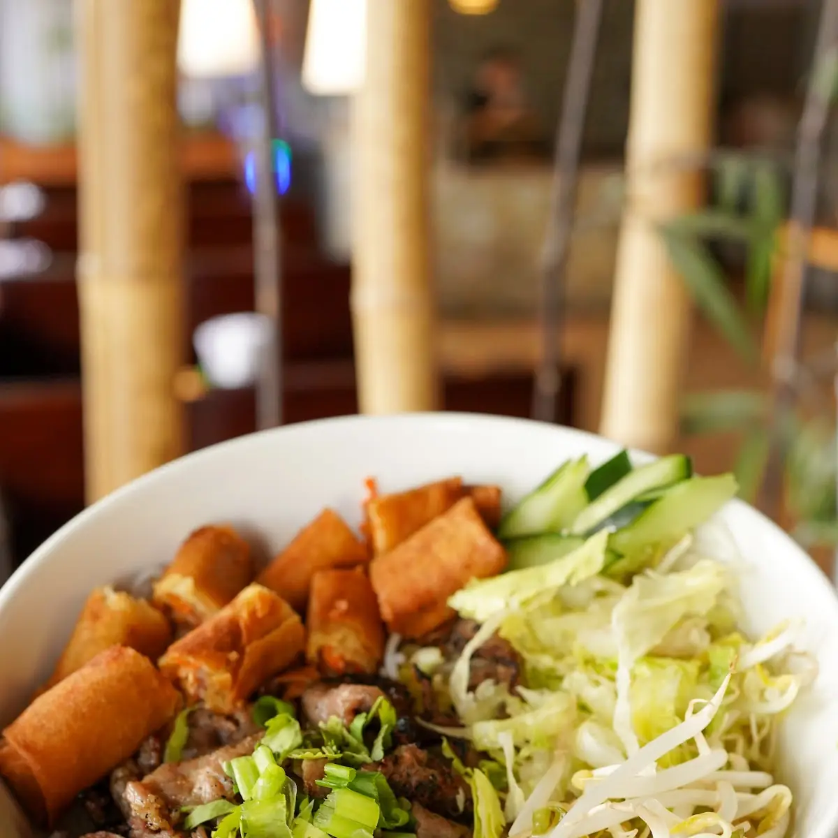 Grilled Pork & Egg Roll Vermicelli
