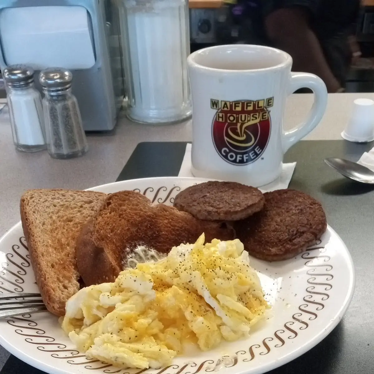 2 Eggs with Cheese Scrambled Eggs