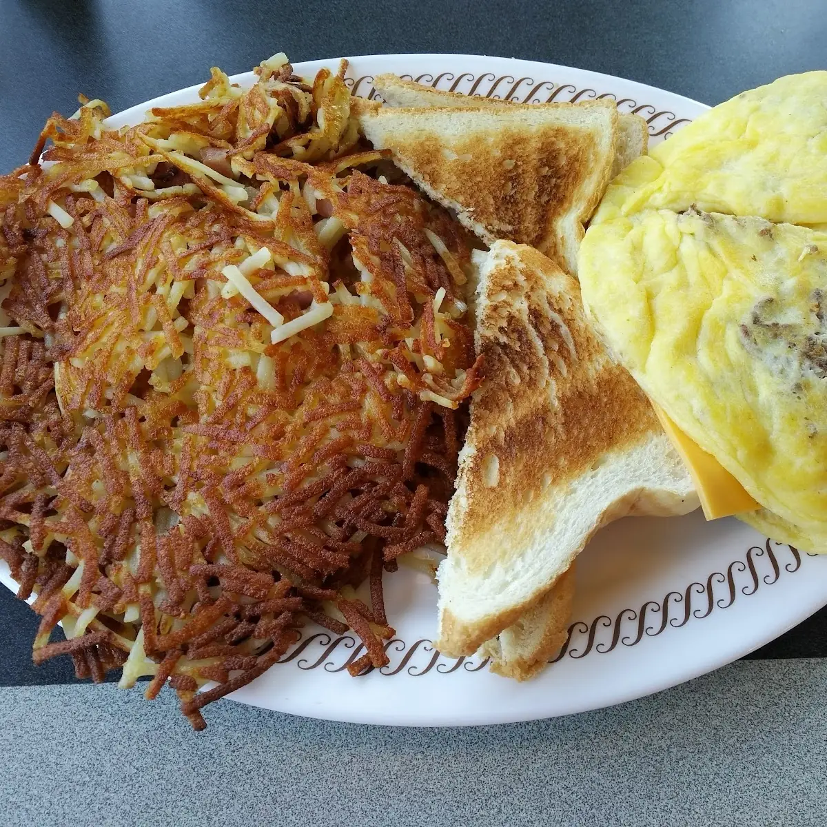 Cheese Steak Omelette