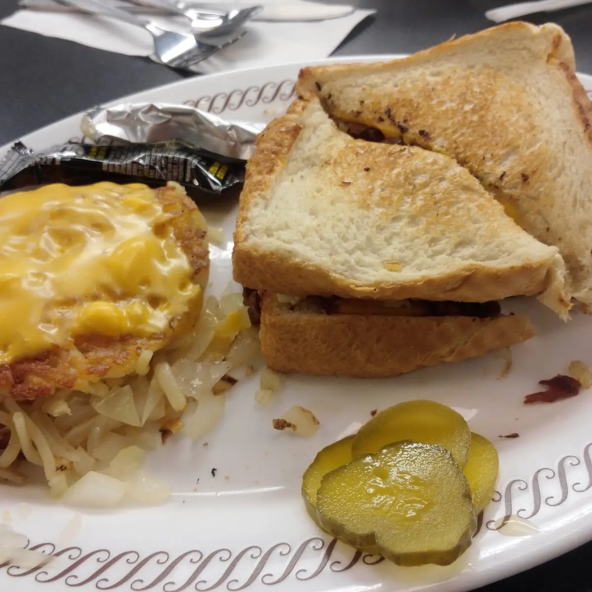 Hash Browns Smothered Covered and Chunked
