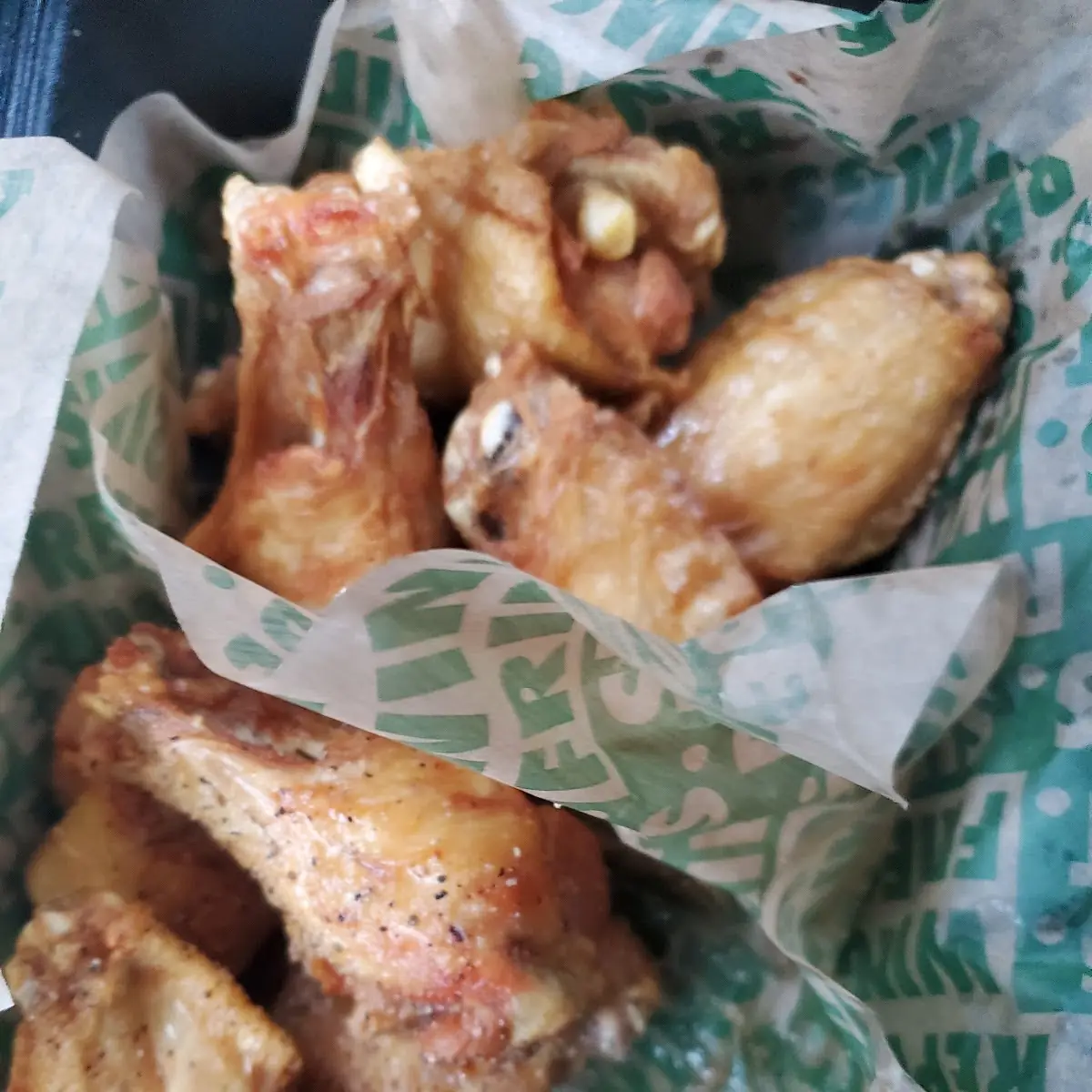 Lemon Pepper and Plain Wings