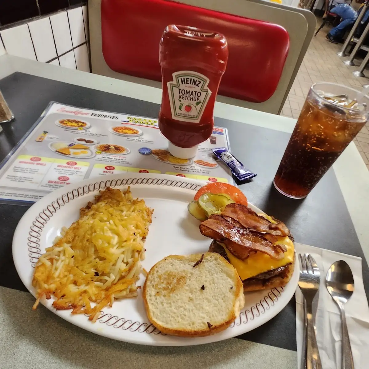 Cheese Burger with Bacon