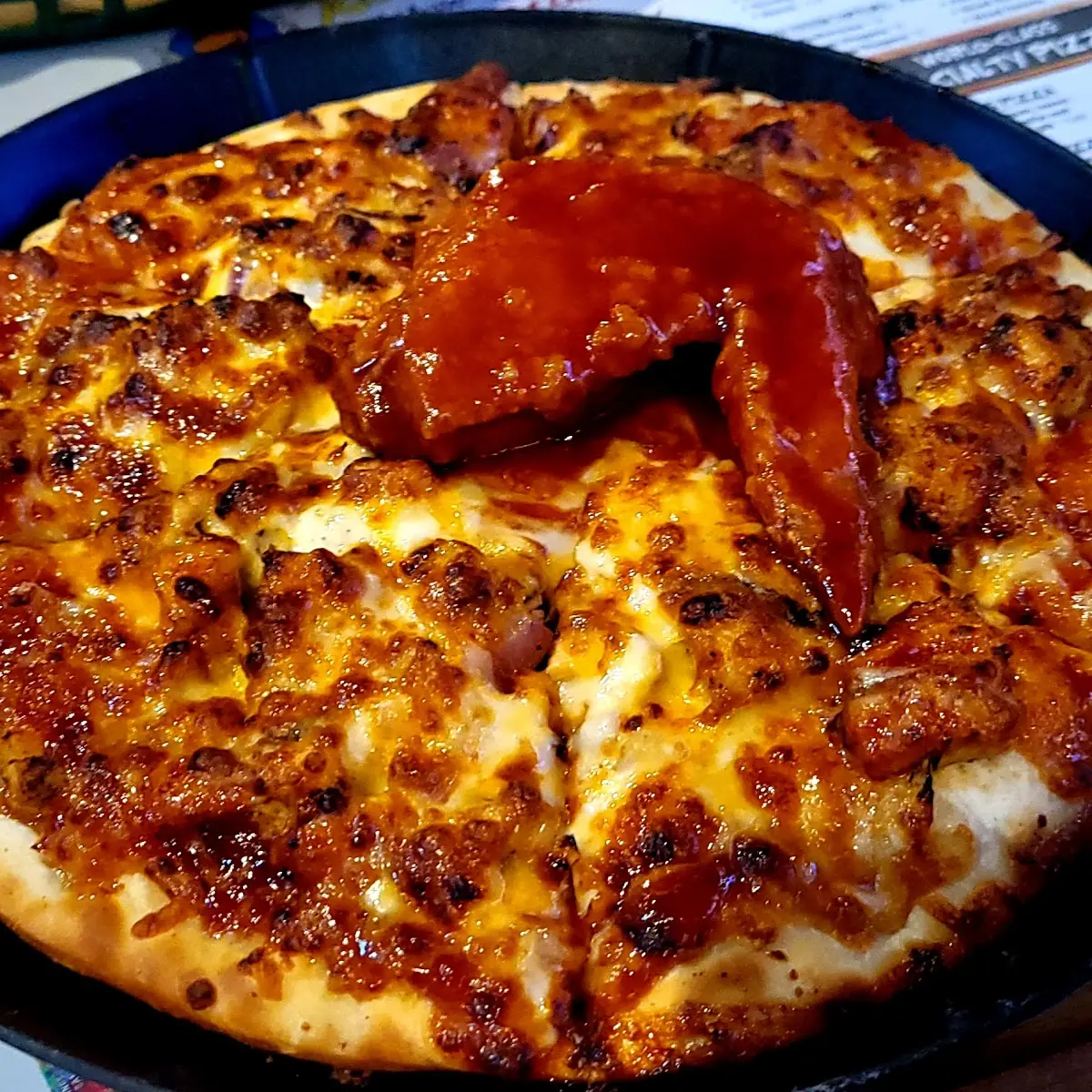 9 BBQ Chicken Pizza