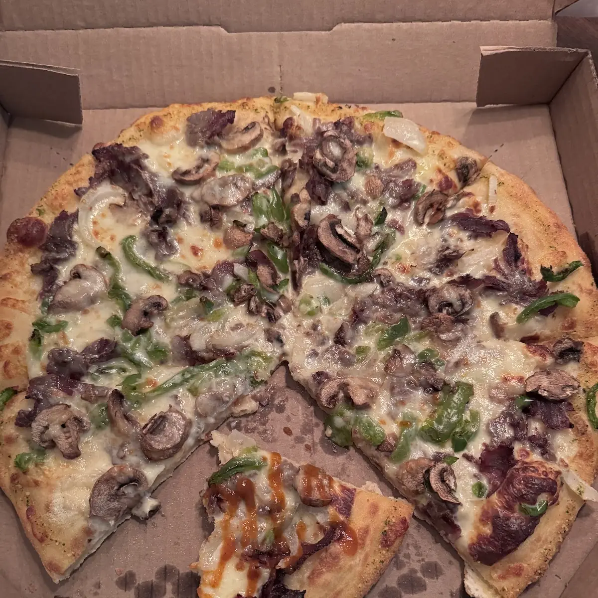 Philly Cheesesteak Pizza