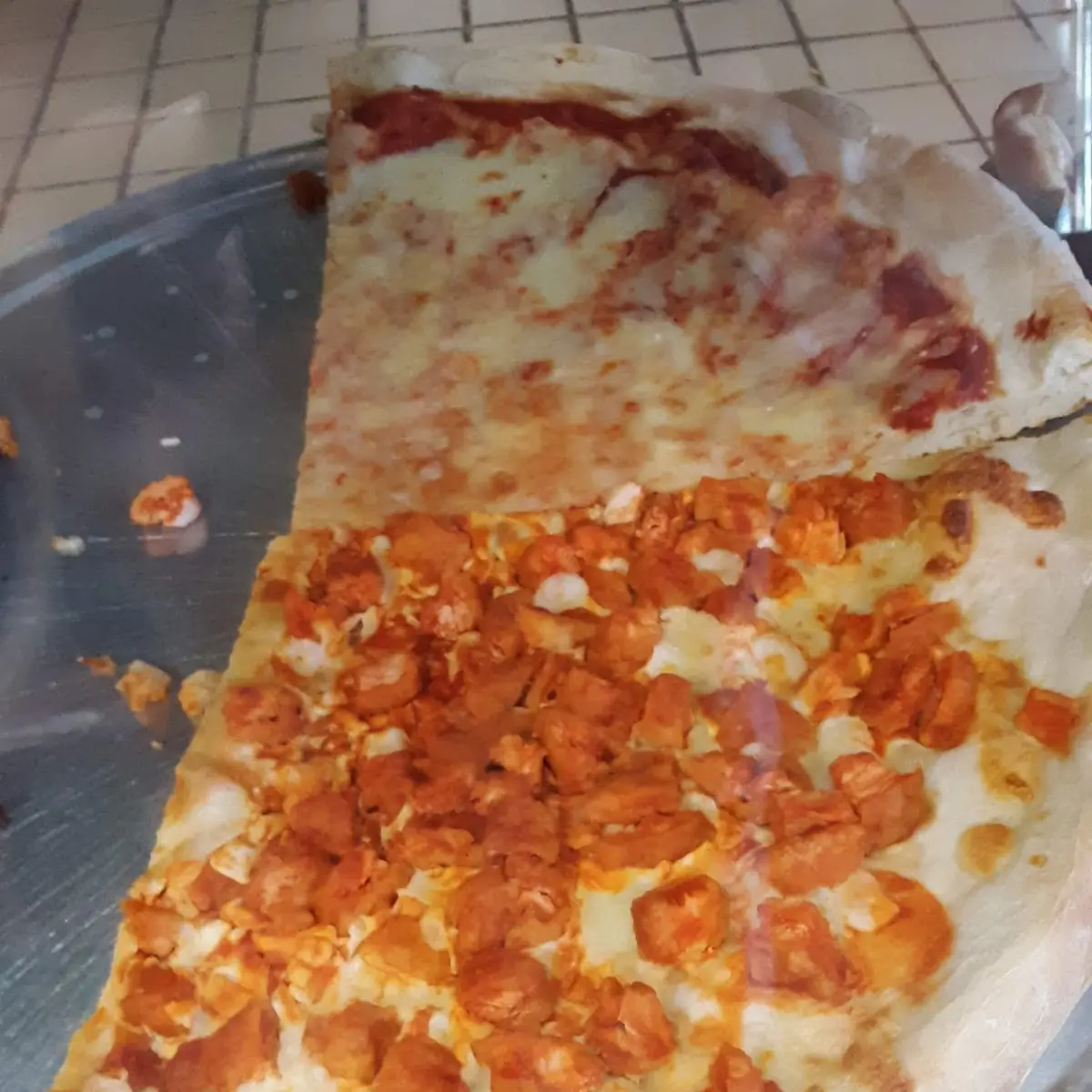 Buffalo Chicken Pizza Slice