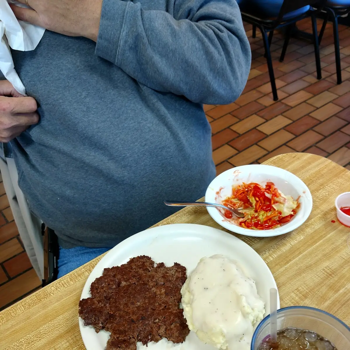 Hamburger Steak Dinner