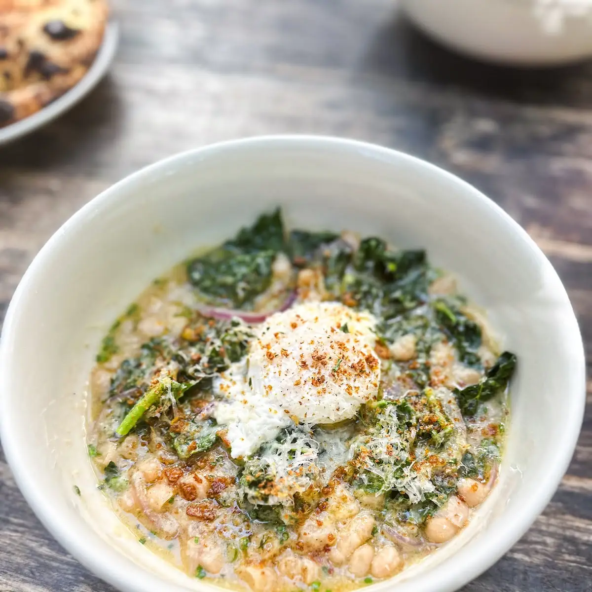 Stracciatella with Bread with Our House Made Bread