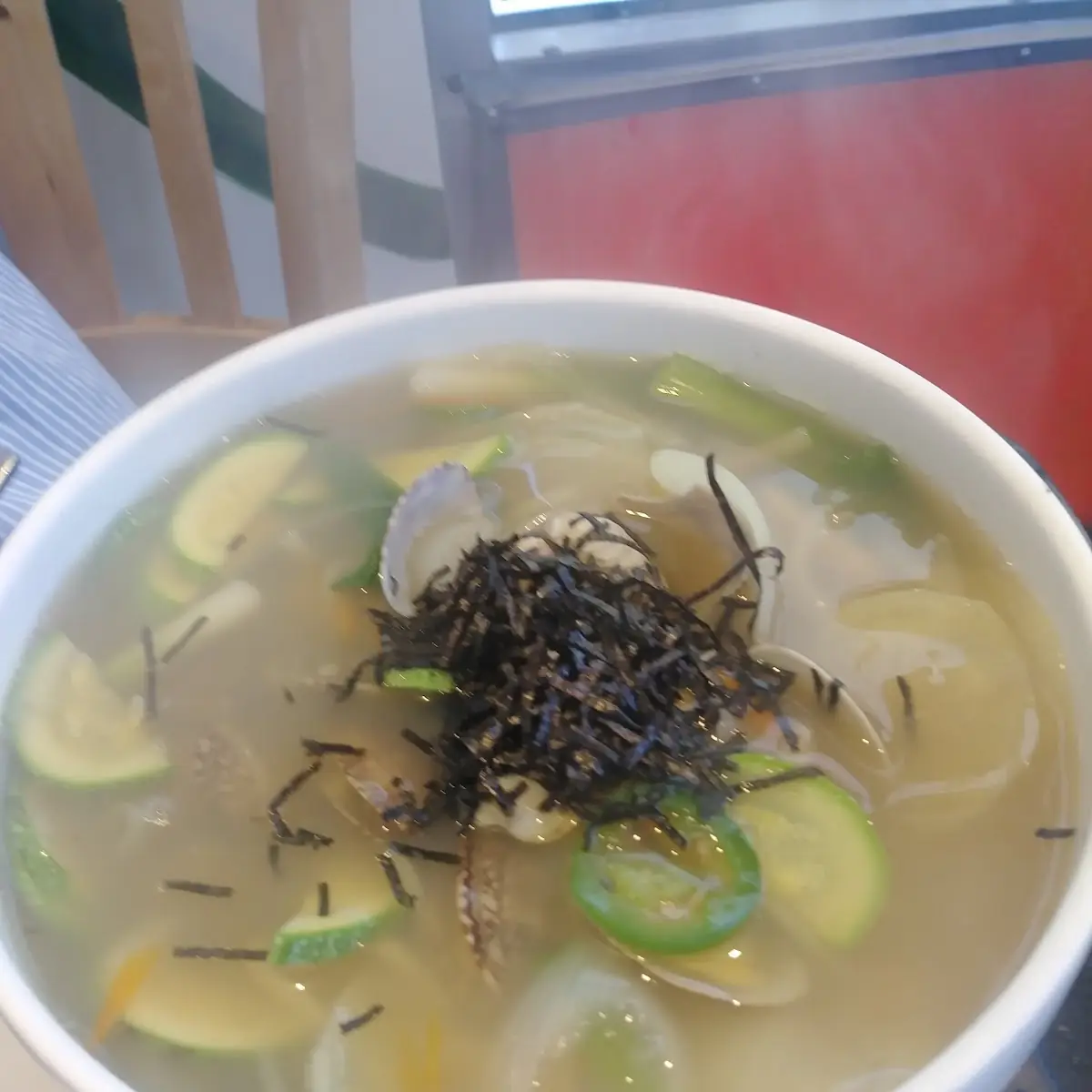 Clam Noodle Soup