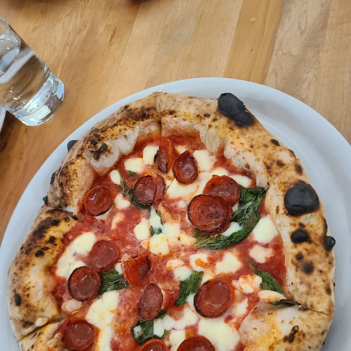 Four Cheese Pizza with Calabrian Chilis
