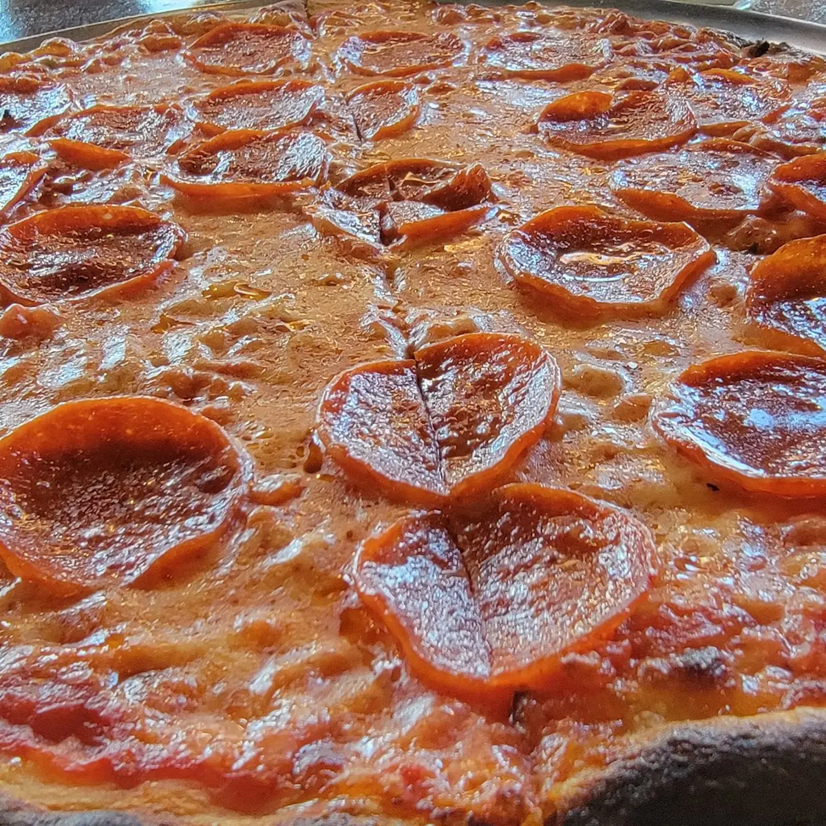 Thin Crust Pepperoni Pizza