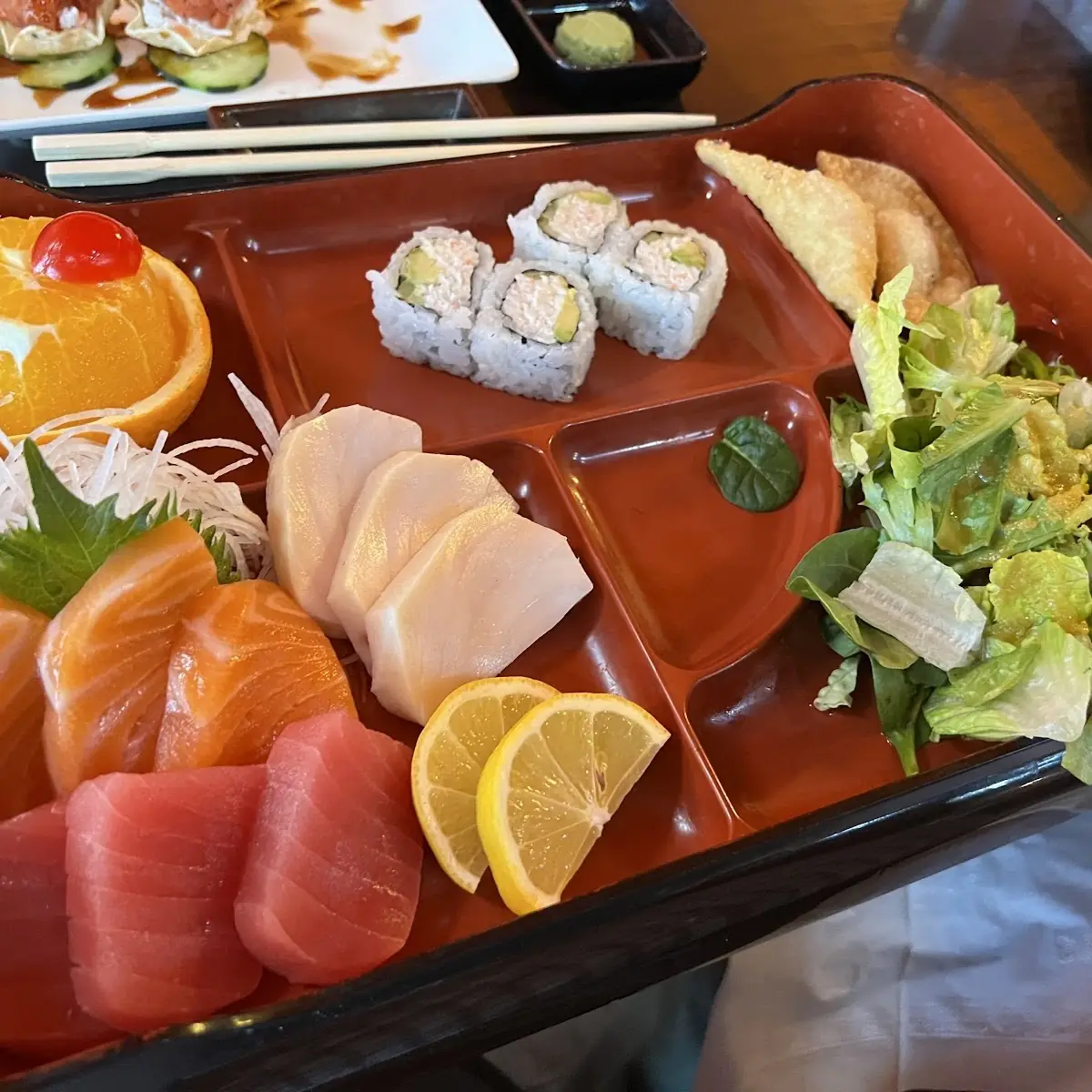 Sashimi Bento Box